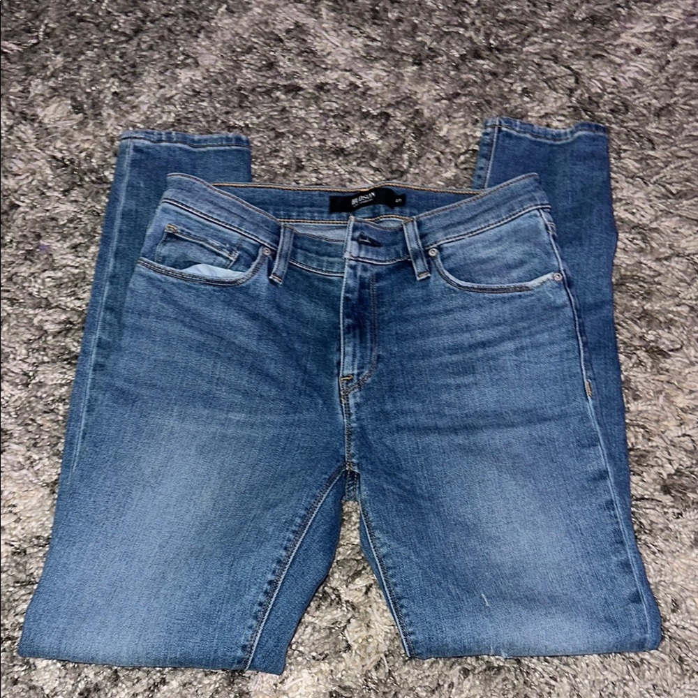 Hudson Jeans Mid-Rise Blue Denim